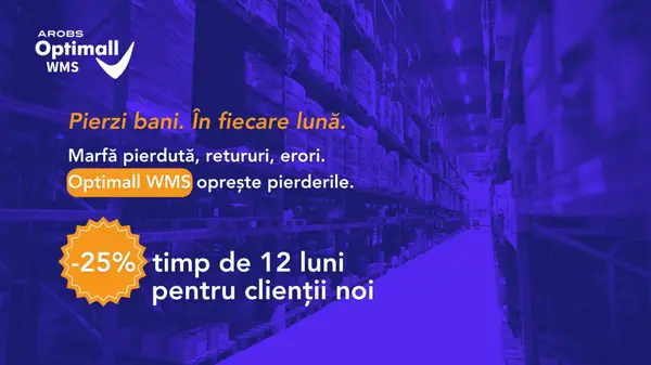 Fiecare eroare de stoc îți afectează profitul mai mult decât crezi. Optimall WMS te ajută să elimini pierderile din depozit