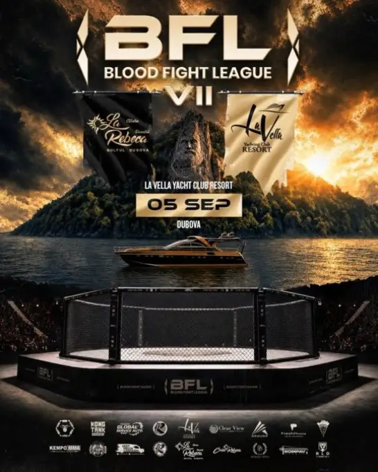 Fresh Phone, alături de Blood Fight League la BFL 7, în decorul spectaculos de la Dubova