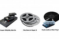 Transfer casete video, audio si Film 8mm pe DVD
